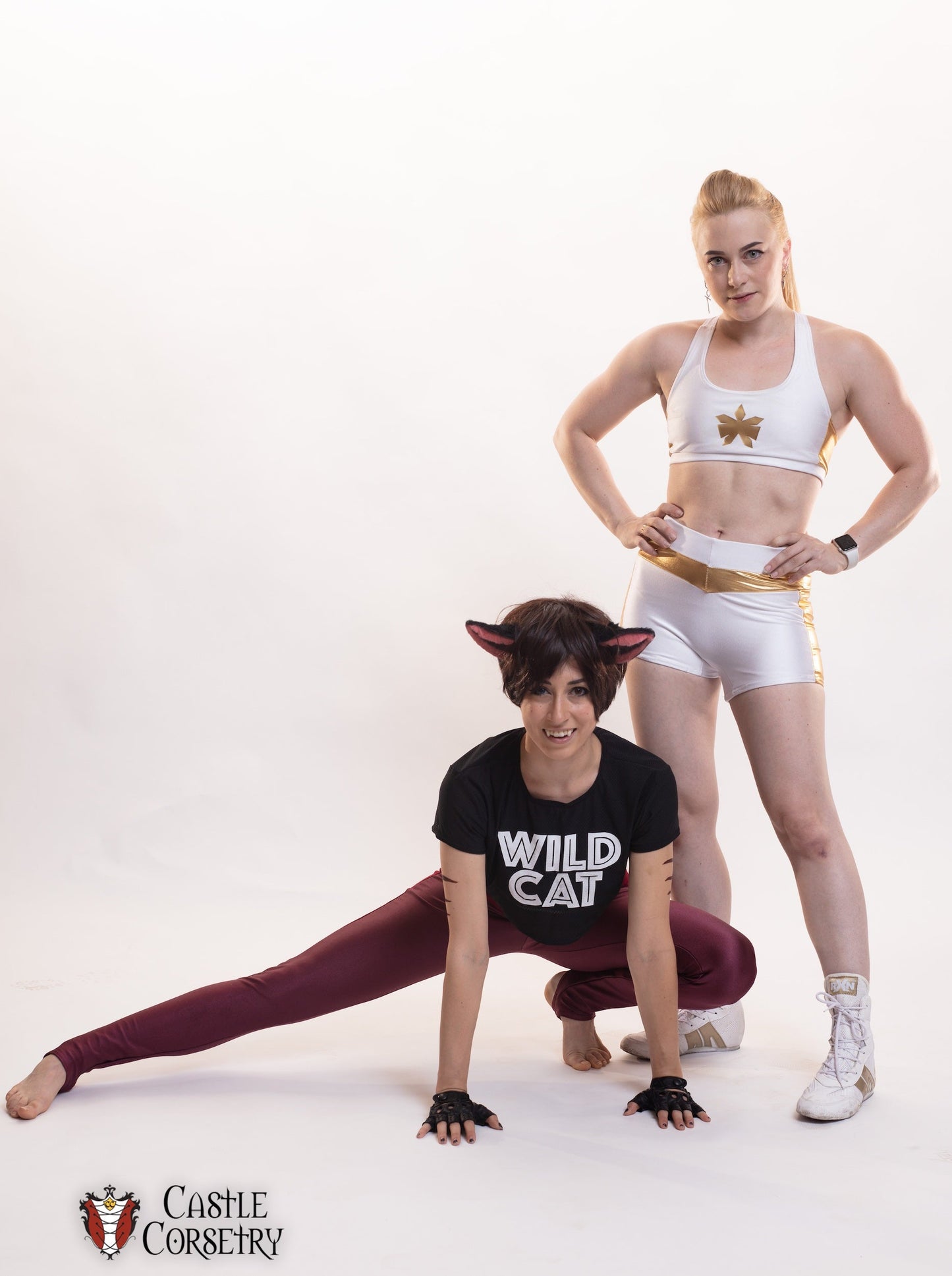Large Wild Cat Gym Pants