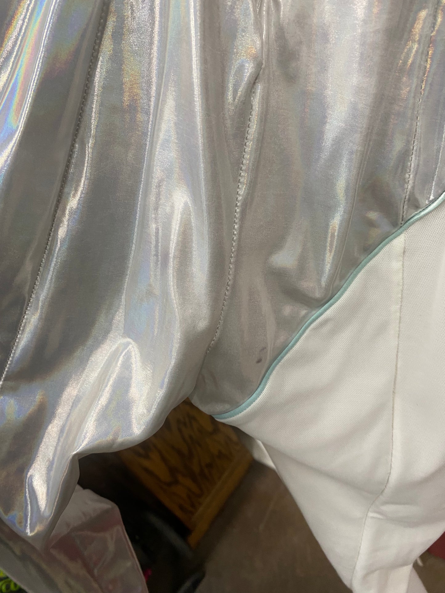 Small Right Sleeve Holographic Bodysuit