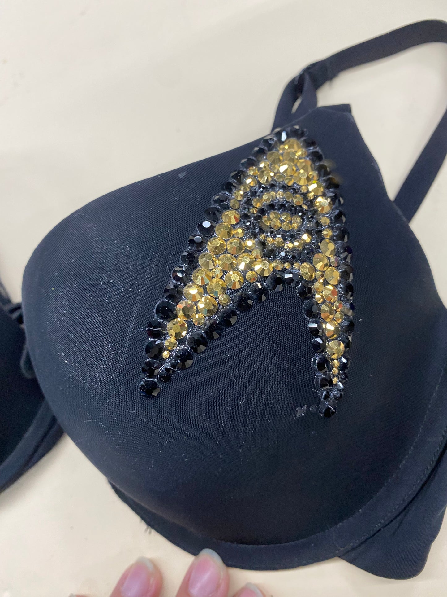 34C Star Trek Rhinestone Bra