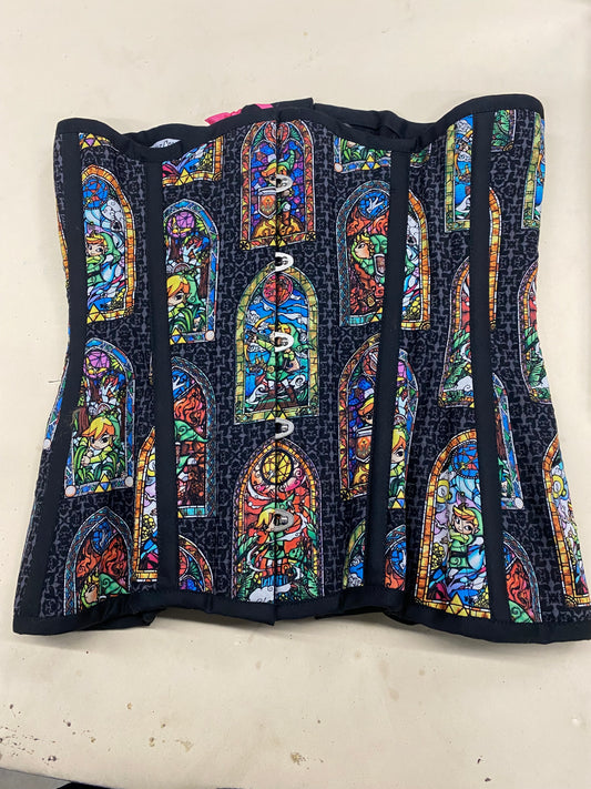 Size 22" Zelda Long Line Corset