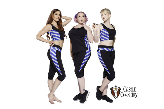 Extra Large Blue #BasicWitchWear Gym Tank