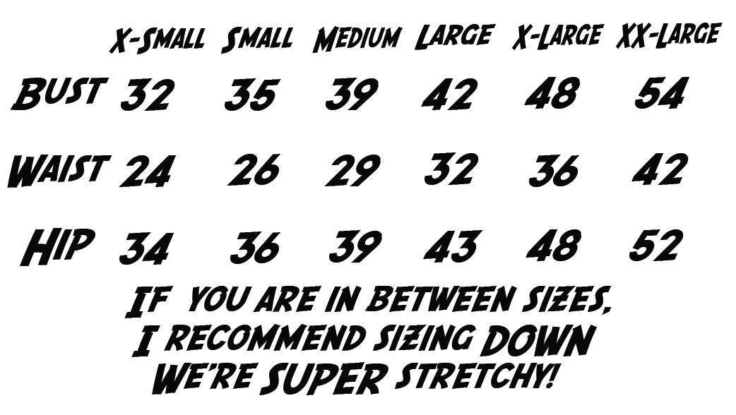 Large Blue #BasicWitchWear Workout Capri Pants