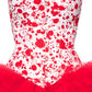 Size 22" Blood Spatter Overbust Corset