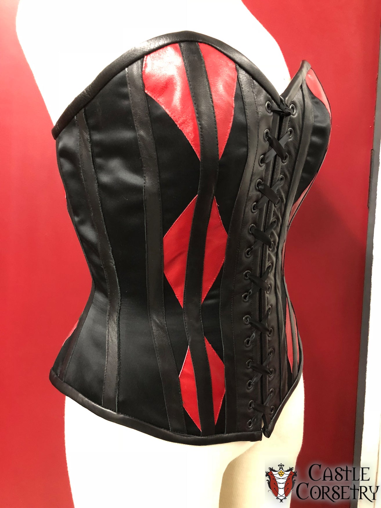 Harlequin Overbust Corset