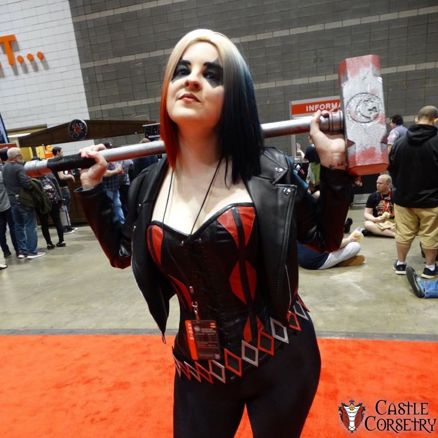 Harlequin Overbust Corset