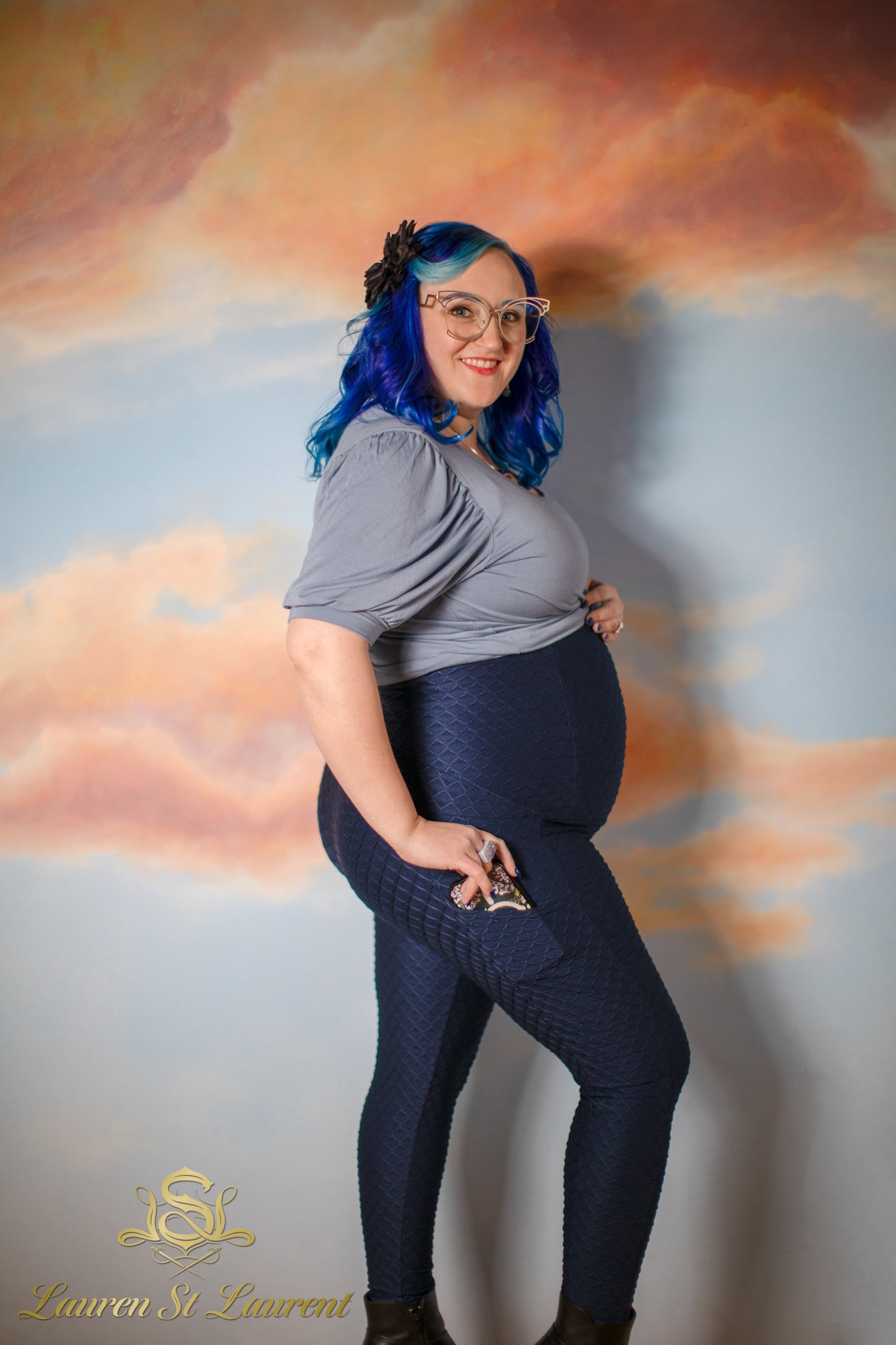 Maternity Mermaid Leggings