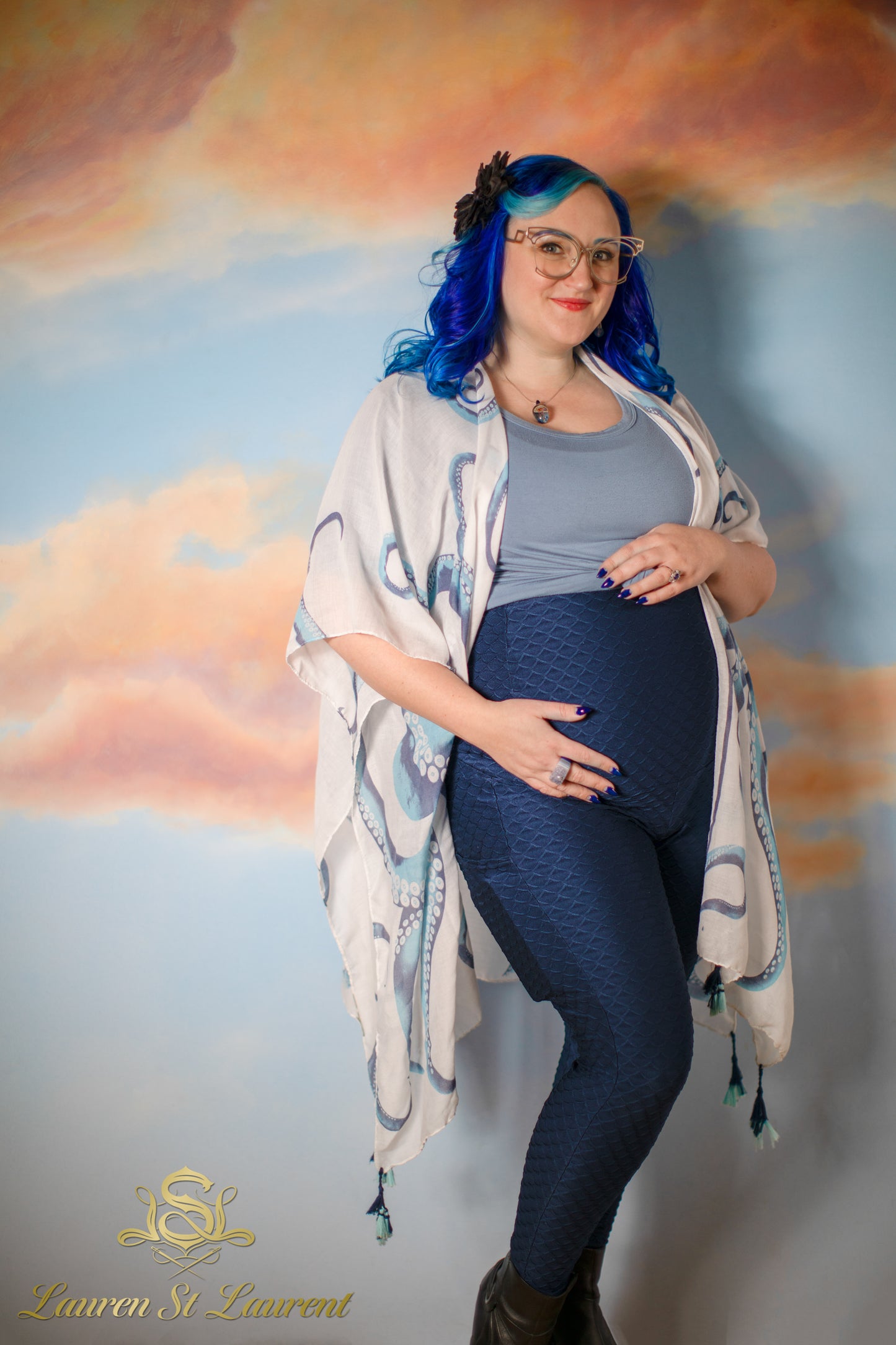 Maternity Mermaid Leggings