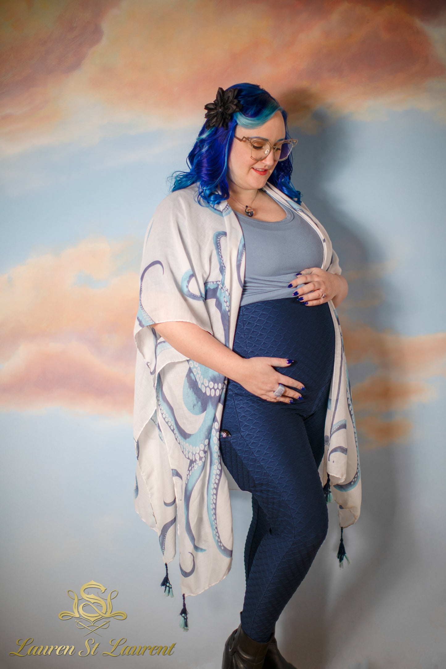 Maternity Mermaid Leggings
