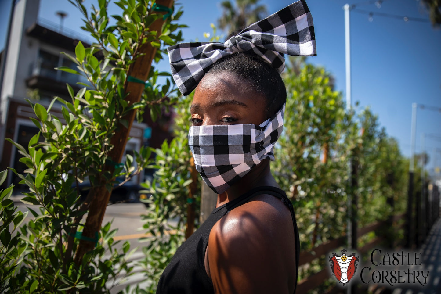 Maria Bow Face Mask