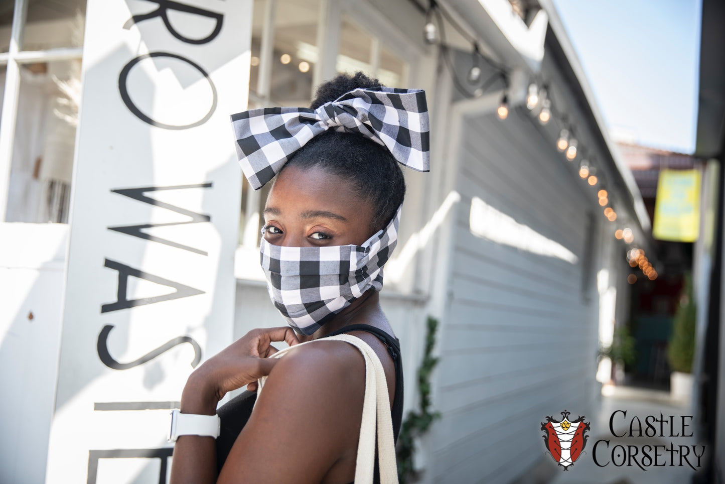 Maria Bow Face Mask