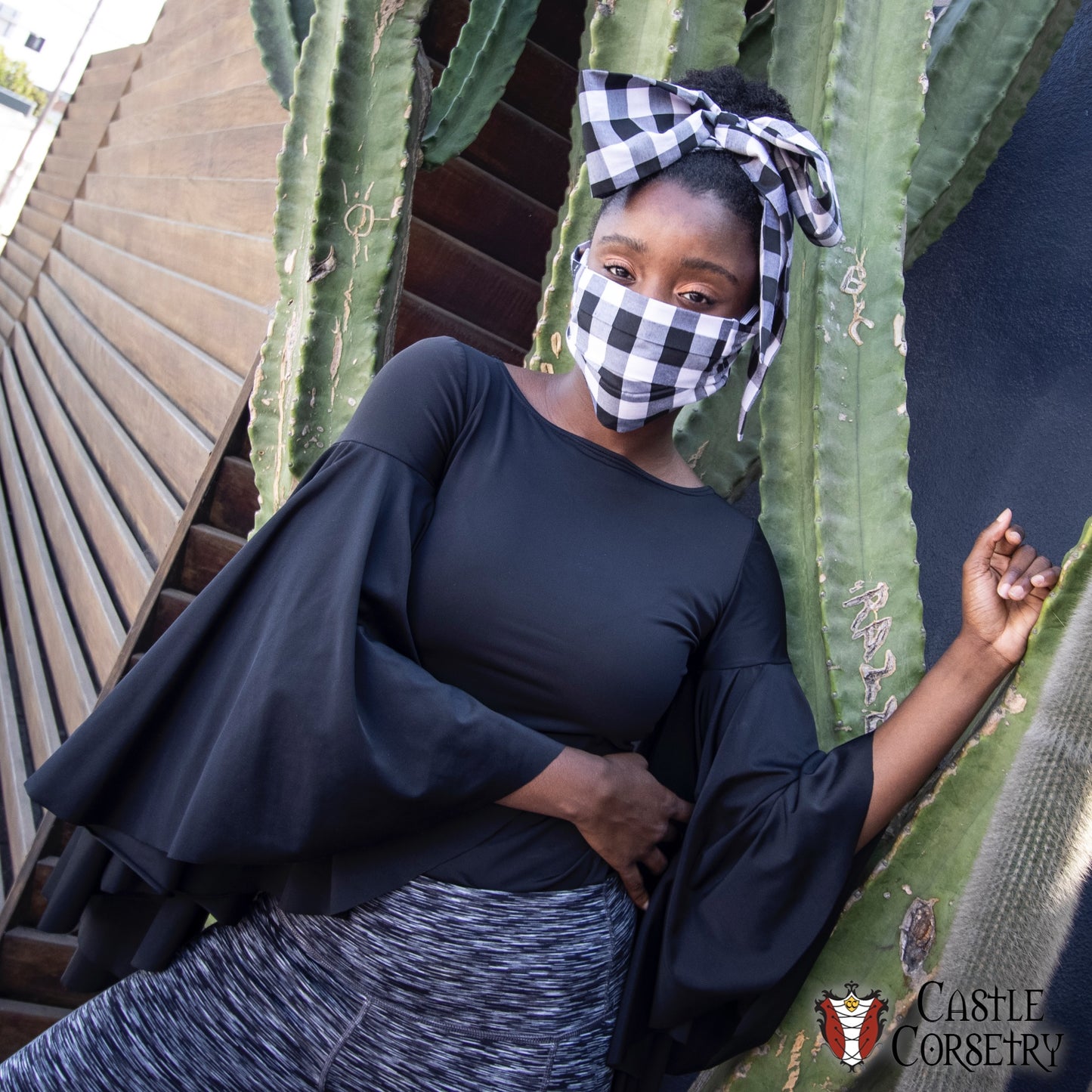 Maria Bow Face Mask