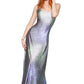 Fishscales Mermaid Maxi Dress
