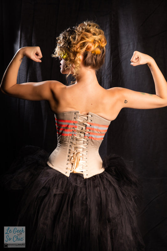 Bustin' Out Uniform Overbust Corset