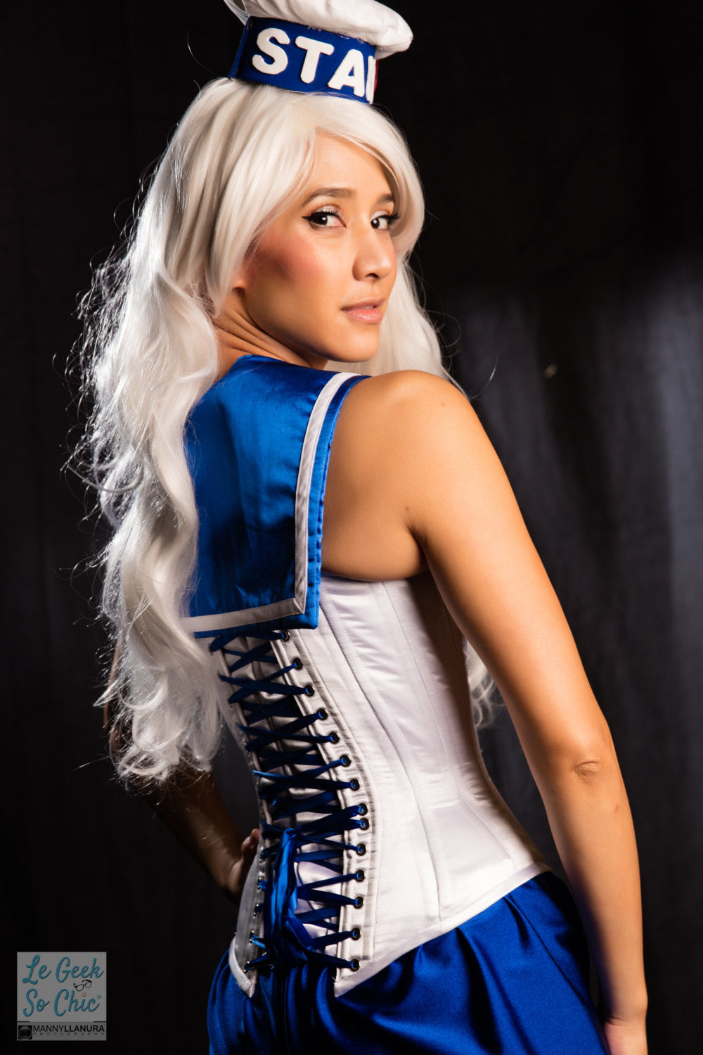 Stay Puft Sailor Overbust Corset