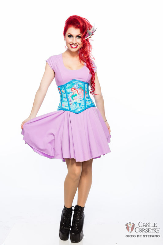 Mermaid Teal Waist Cincher