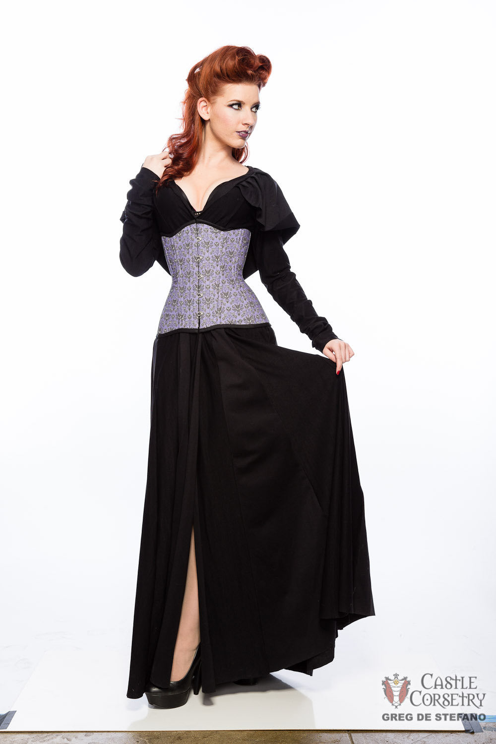 Haunted Manor Long Line Corset
