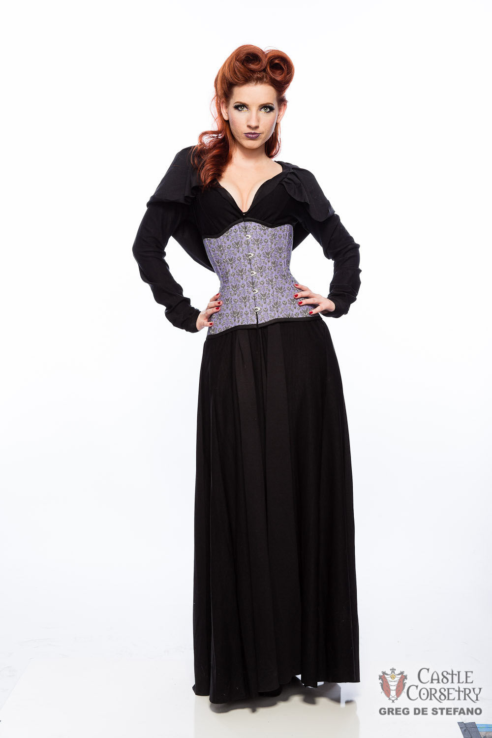 Haunted Manor Long Line Corset