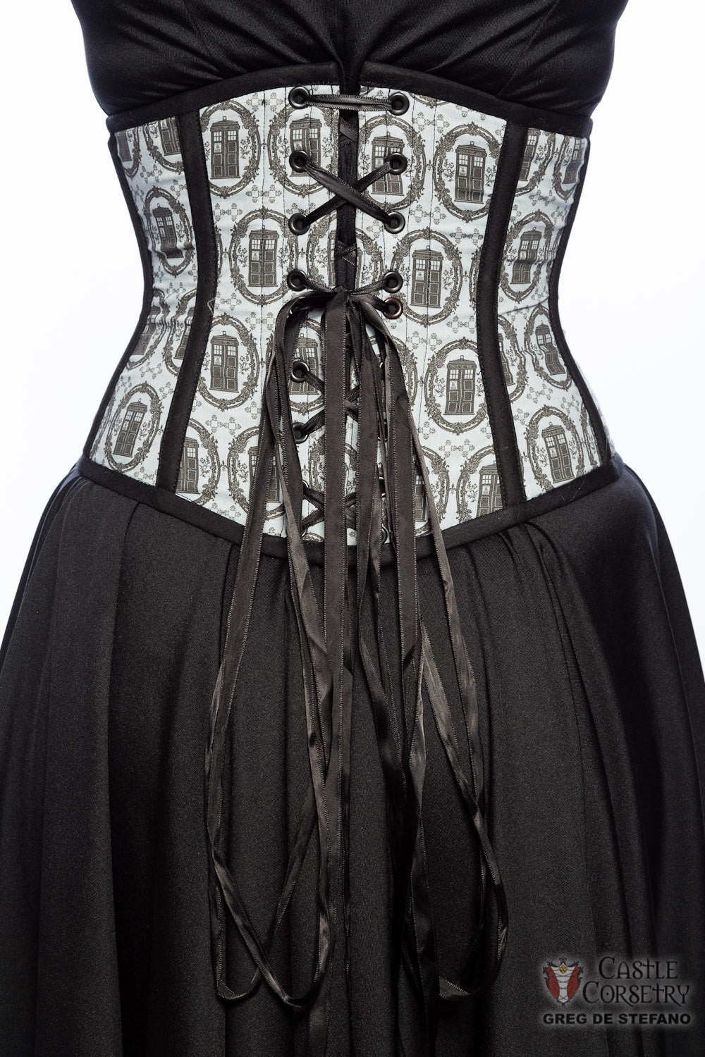 Police Box Cameo Waist Cincher