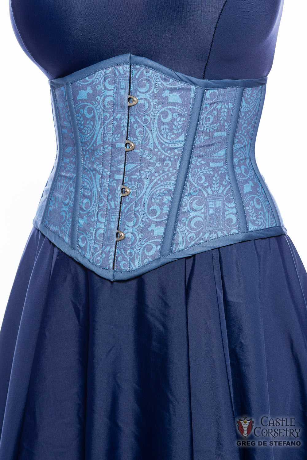 Police Box Wallpaper Waist Cincher