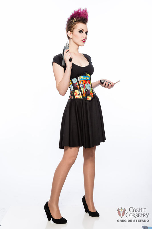 Final Frontier Photo Print Waist Cincher