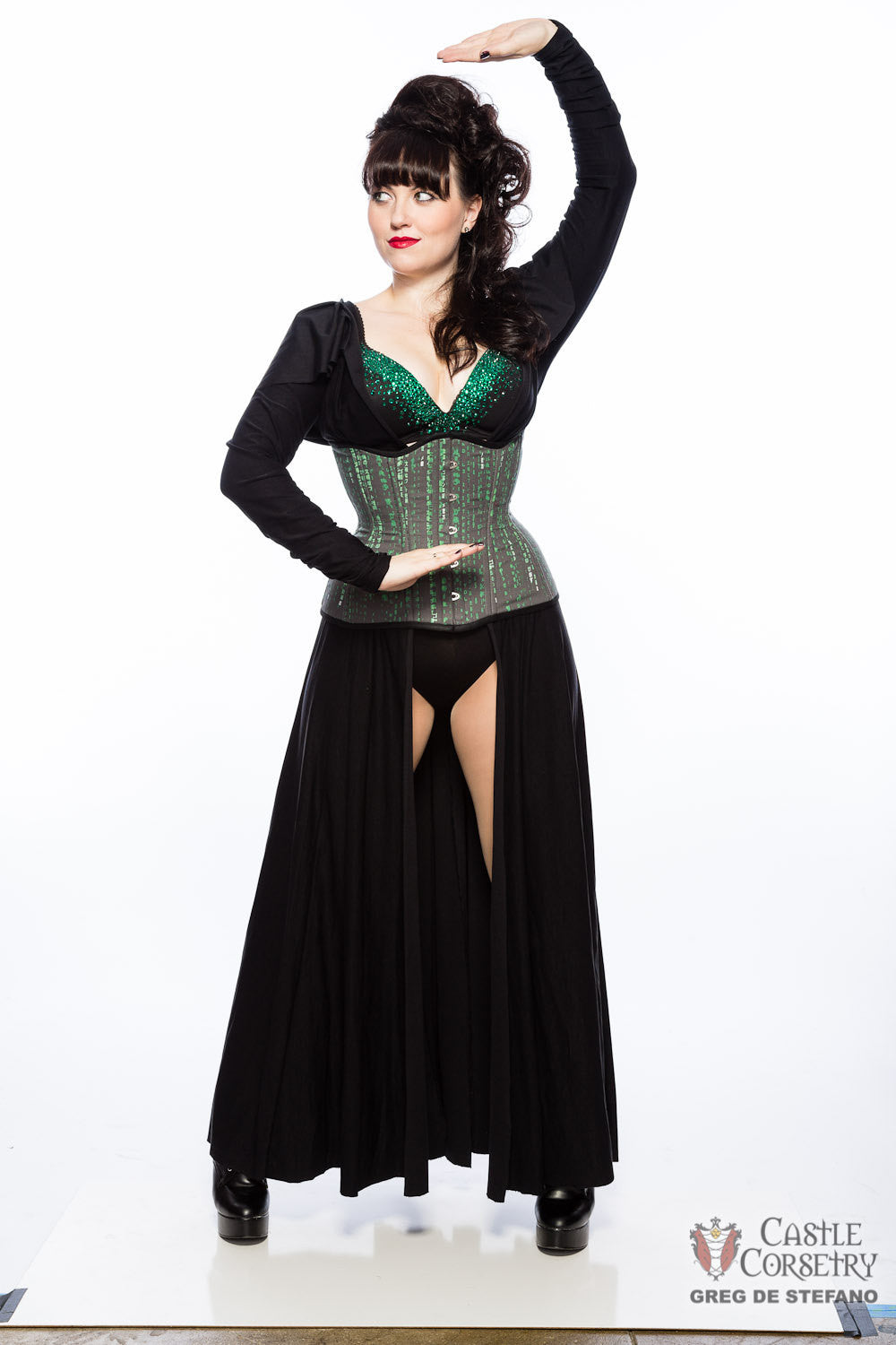 Red Pill Long Line Corset