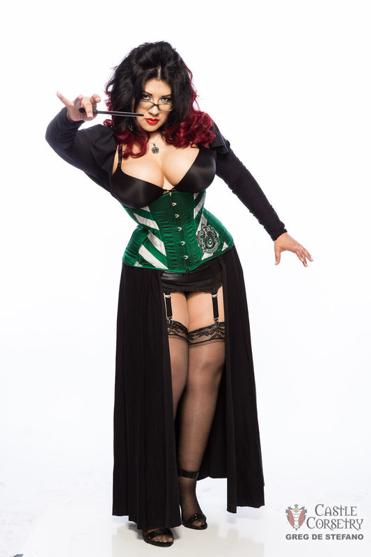 Wizarding Serpent Long Line Corset