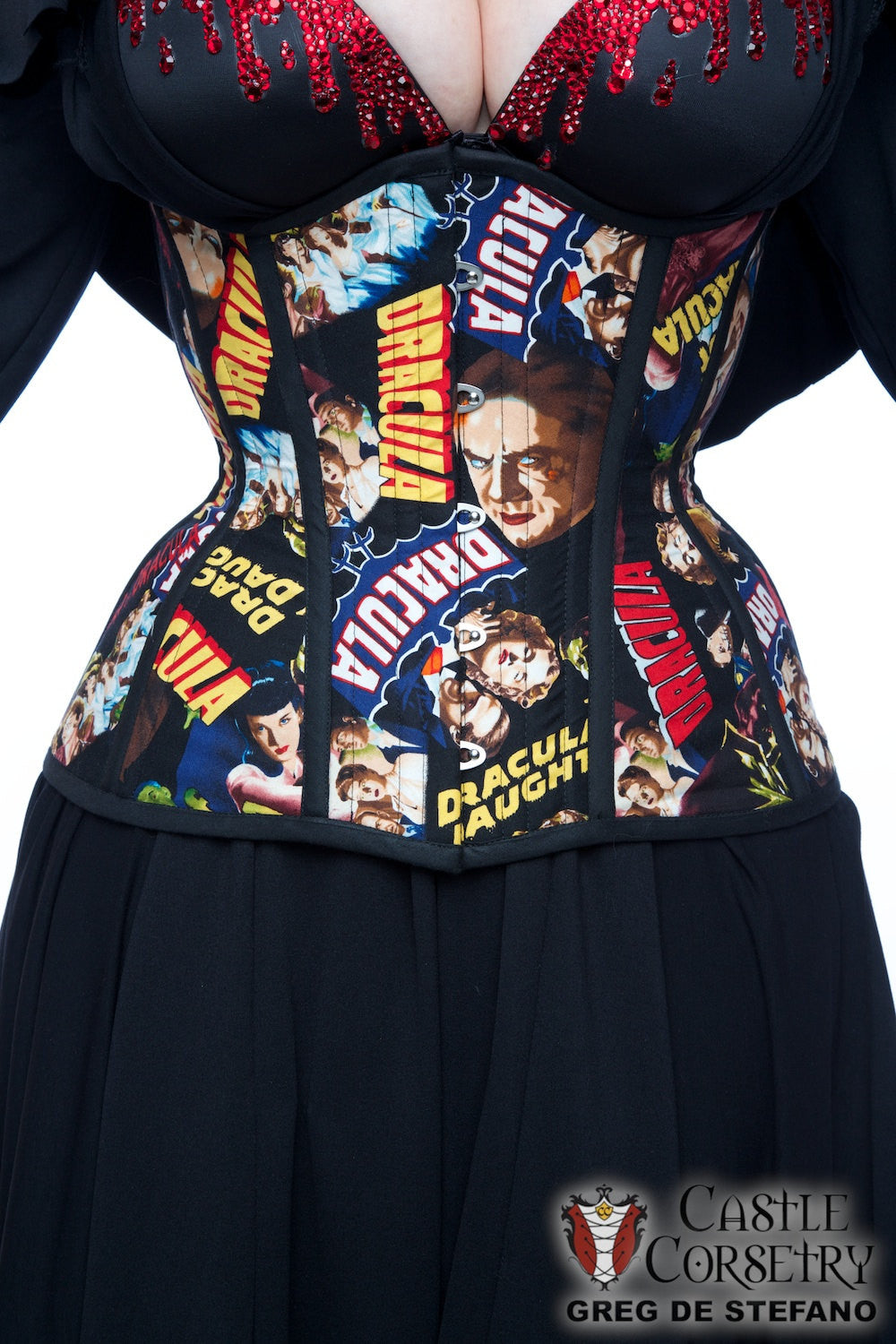 Dracula Long Line Corset