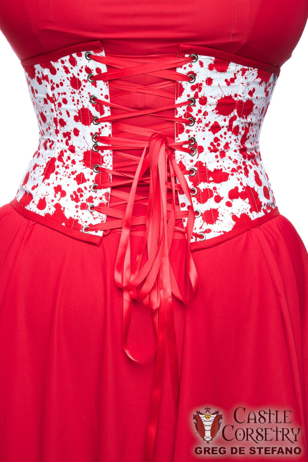 Blood Spatter Waist Cincher