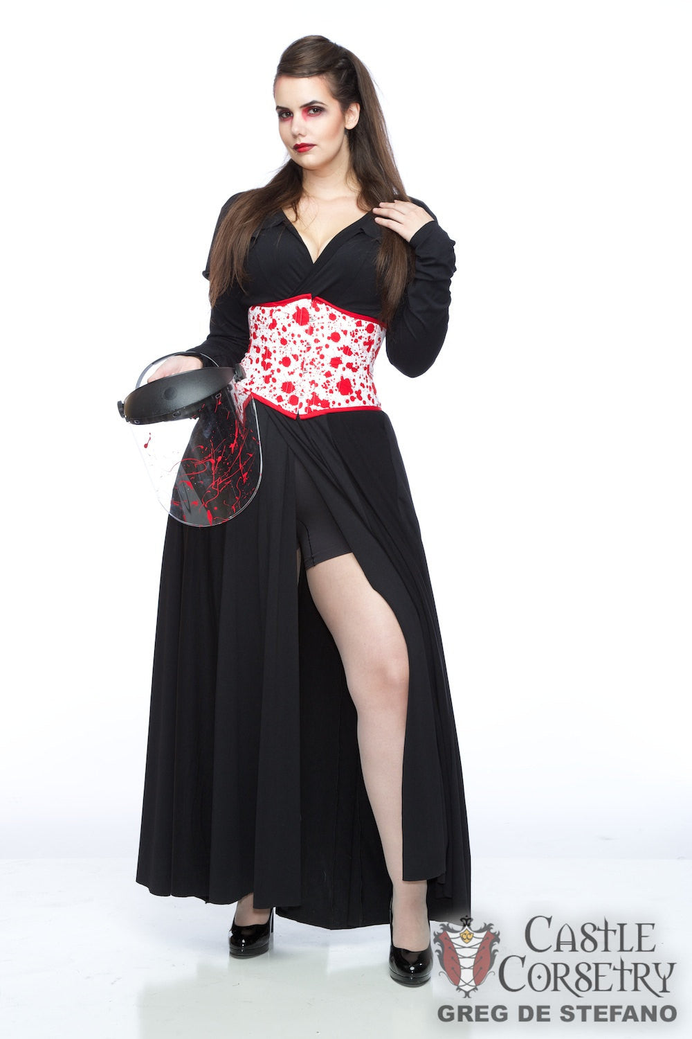 Blood Spatter Waist Cincher