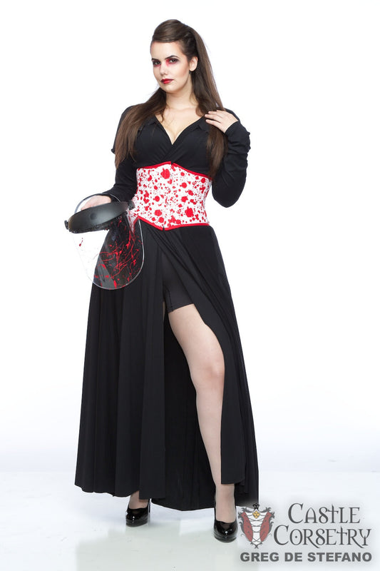 Blood Spatter Waist Cincher