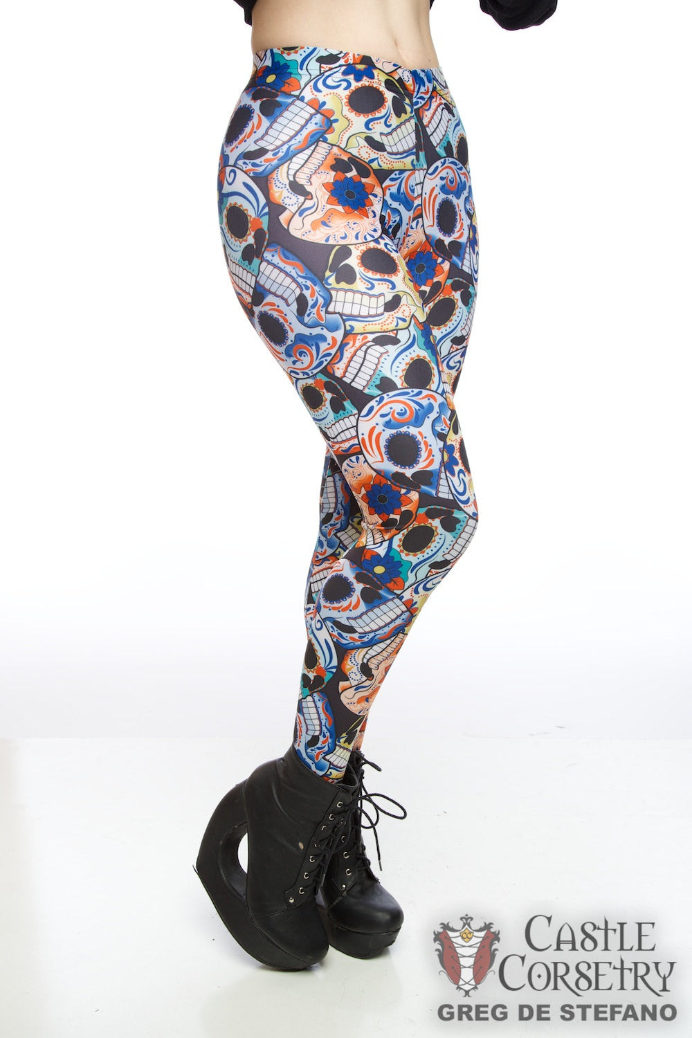 Sugar Skulls Leggings