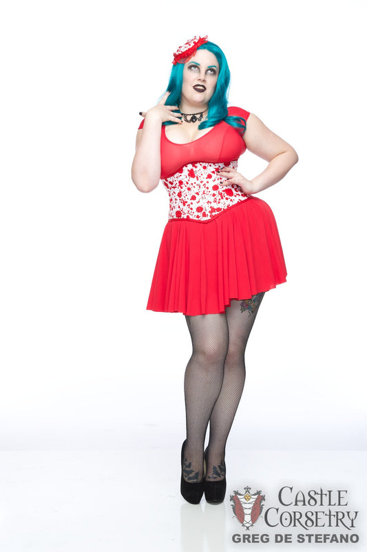 Blood Spatter Waist Cincher