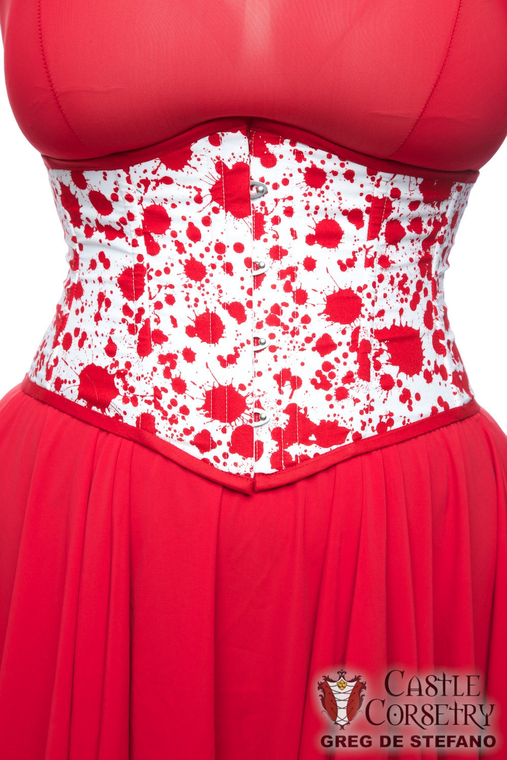 Blood Spatter Waist Cincher