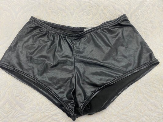 Large Black LMS Derby Shorts