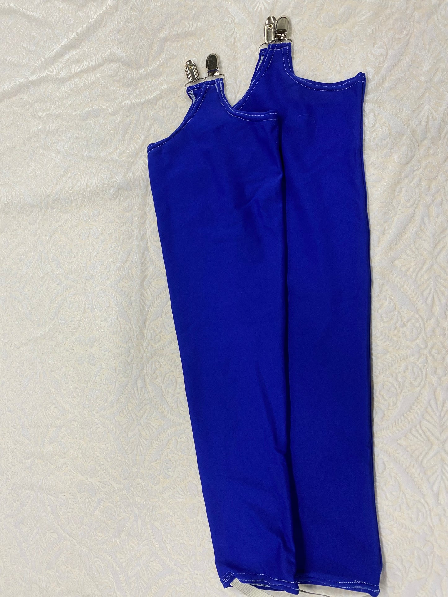 Pair of Royal Blue Suspender - Leg Only