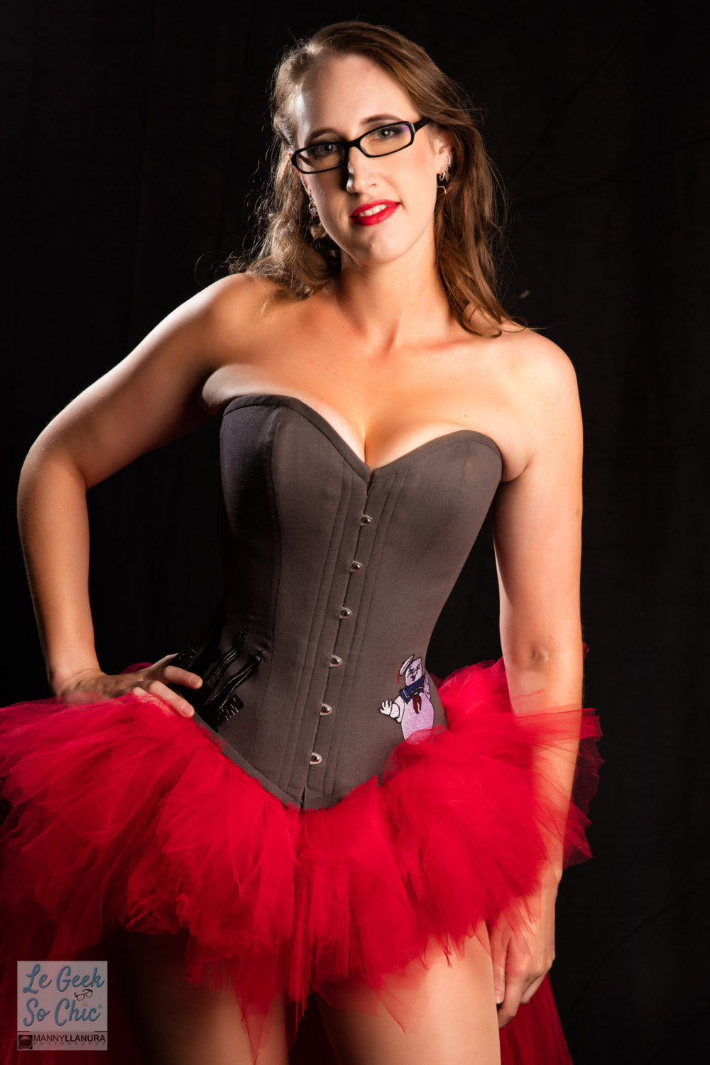 Size 24" NYC Under Attack! Overbust Corset