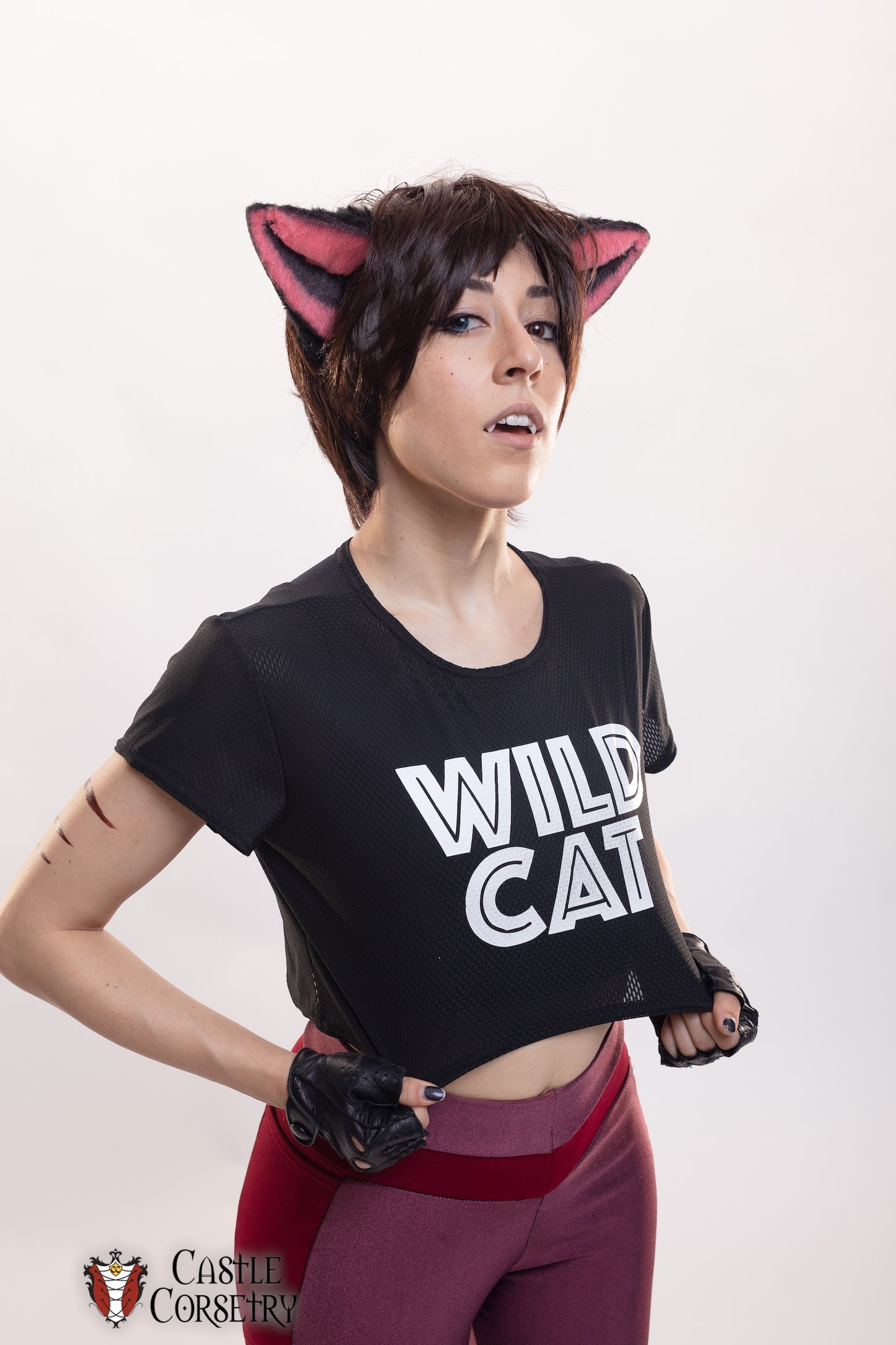 Wild Cat Crop Top