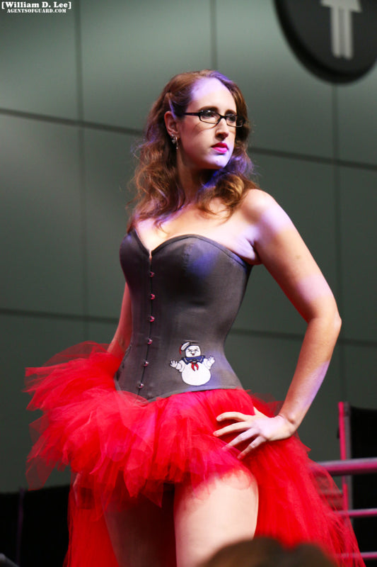 NYC Under Attack! Overbust Corset