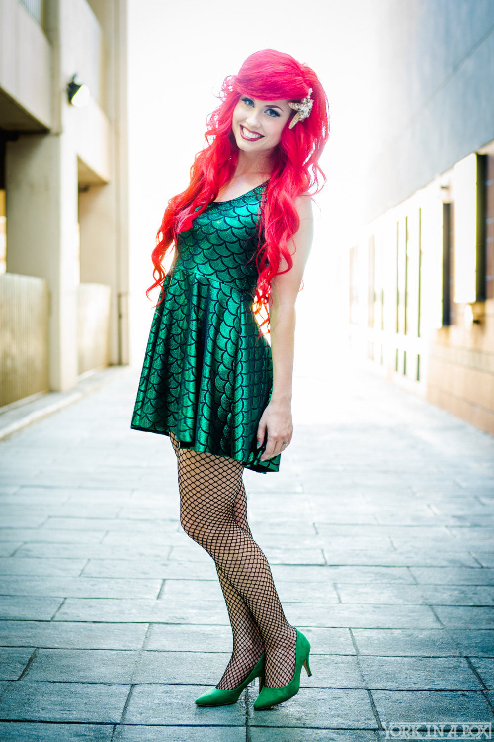 Little orders mermaid skater dress