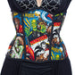 Movie Monsters Long Line Corset