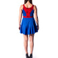 Spider Skater Dress