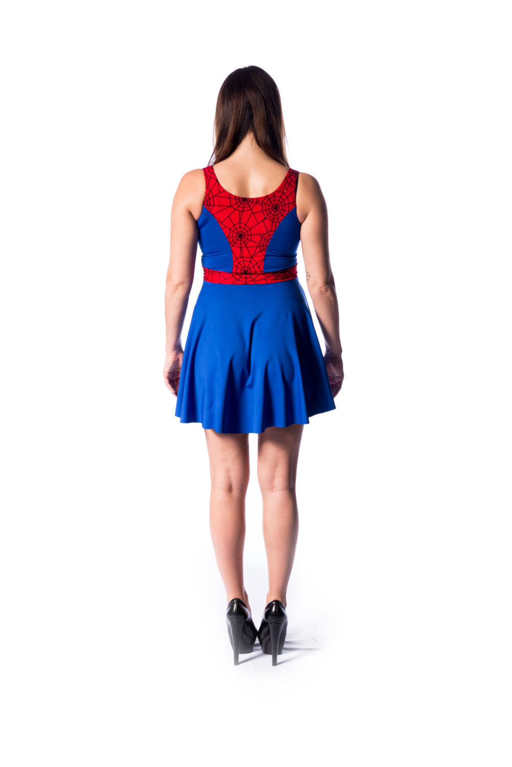Spider Skater Dress